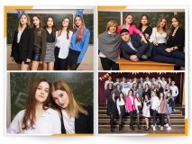 Выпускной альбом для 4 9 11 класса Бело-Желтый Москва Санкт-Петербург заказать выпускной альбом